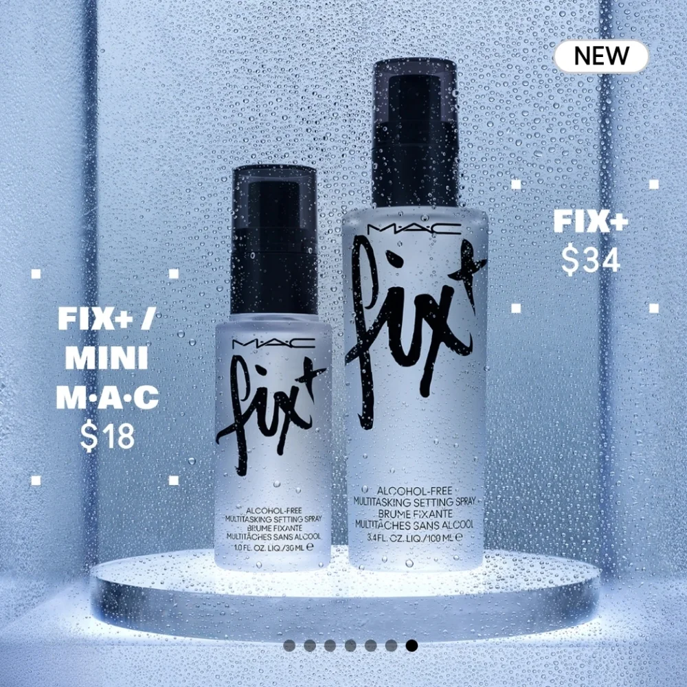 Mac Cosmetics Mini Fix+ Multitasking Setting Spray Brand New in Box